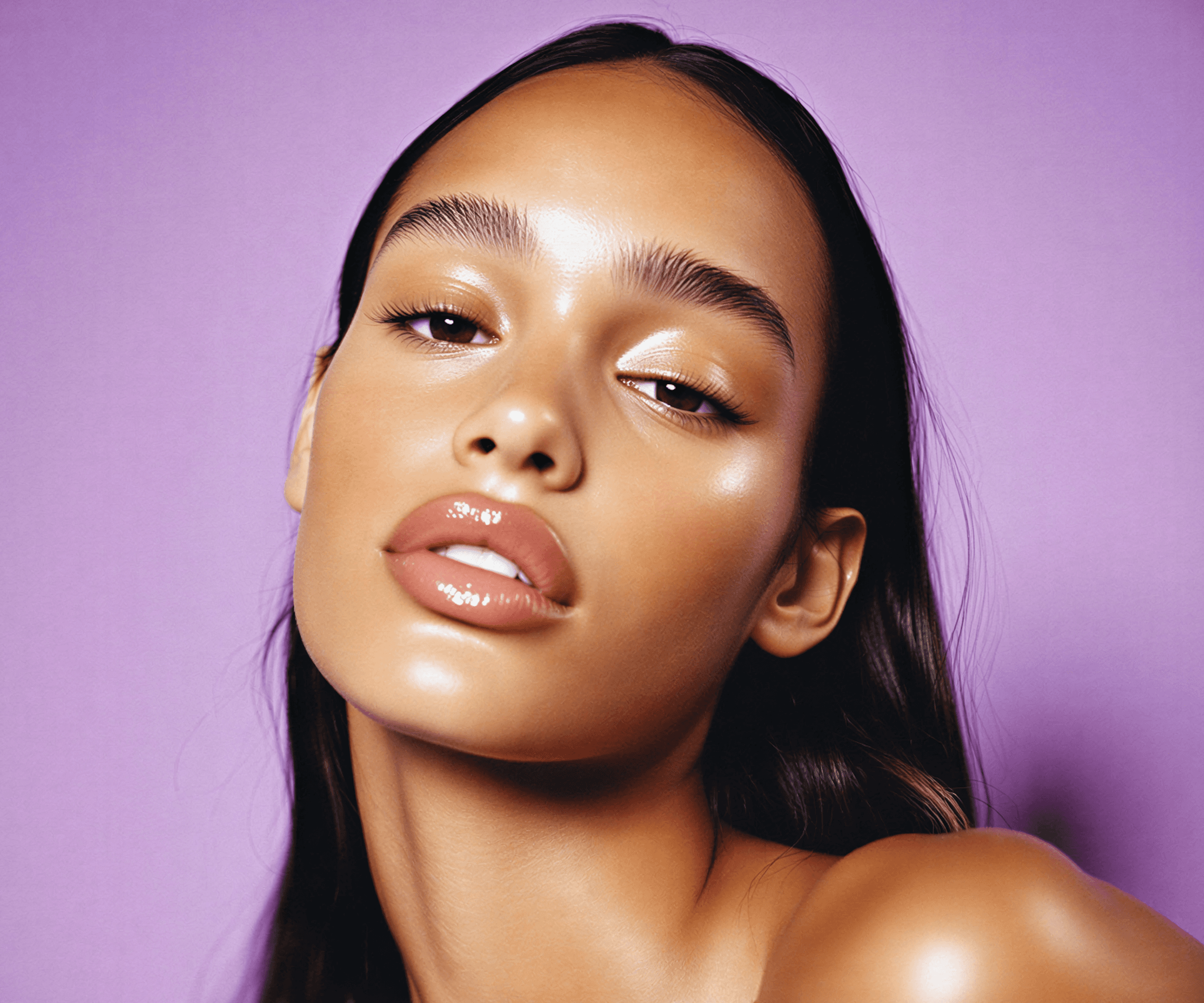 Real Nuvē user sharing visible skin results.