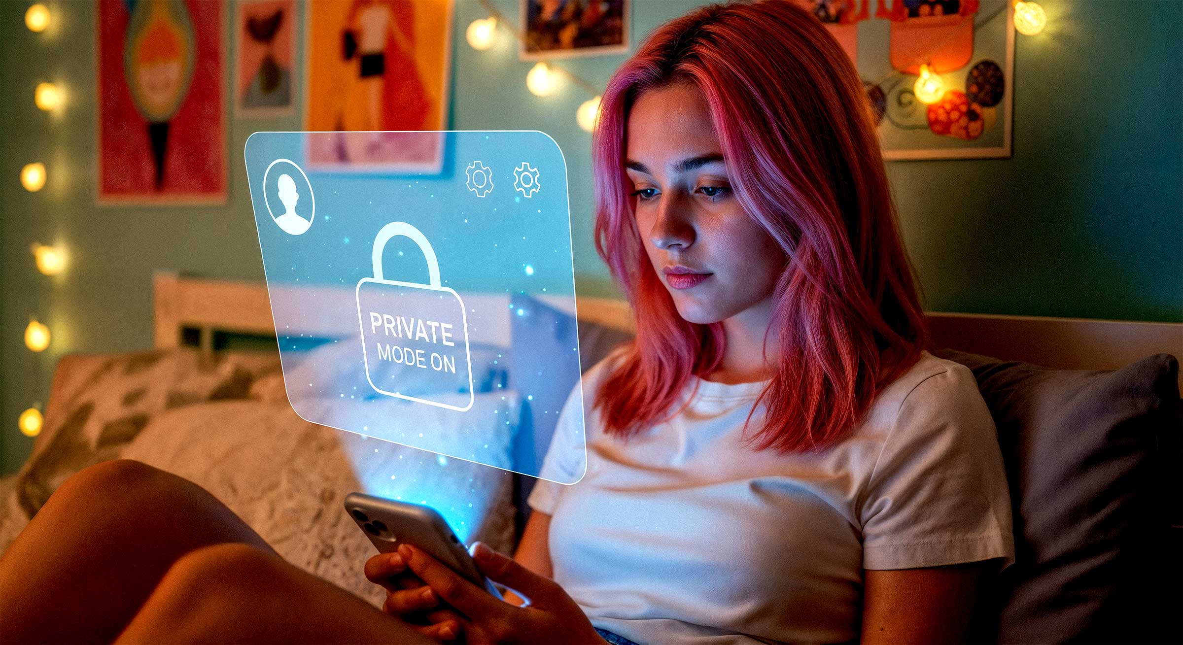 Girl reading a simple UX Audit Report