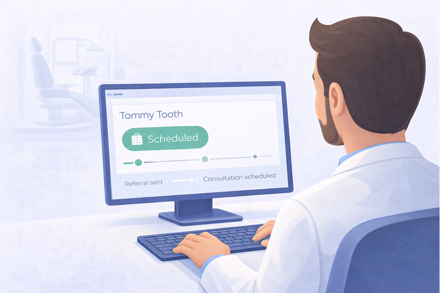 Send Referrals Illustration