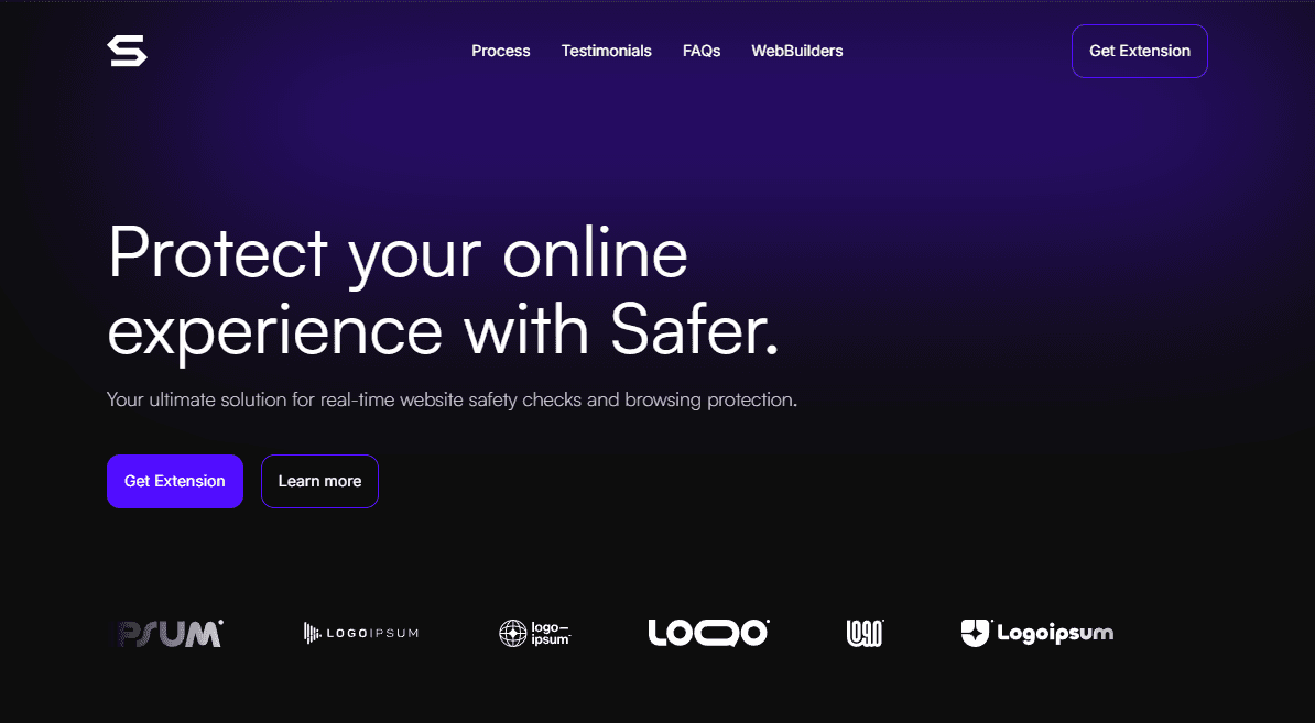 Safer Homepage