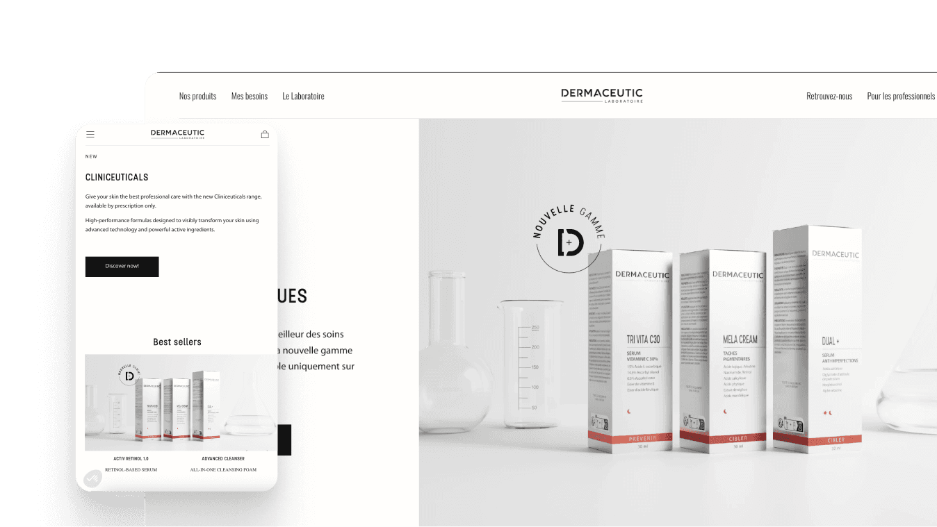 Cosmetics Producs Digital Twins on Ecommerce PDPs