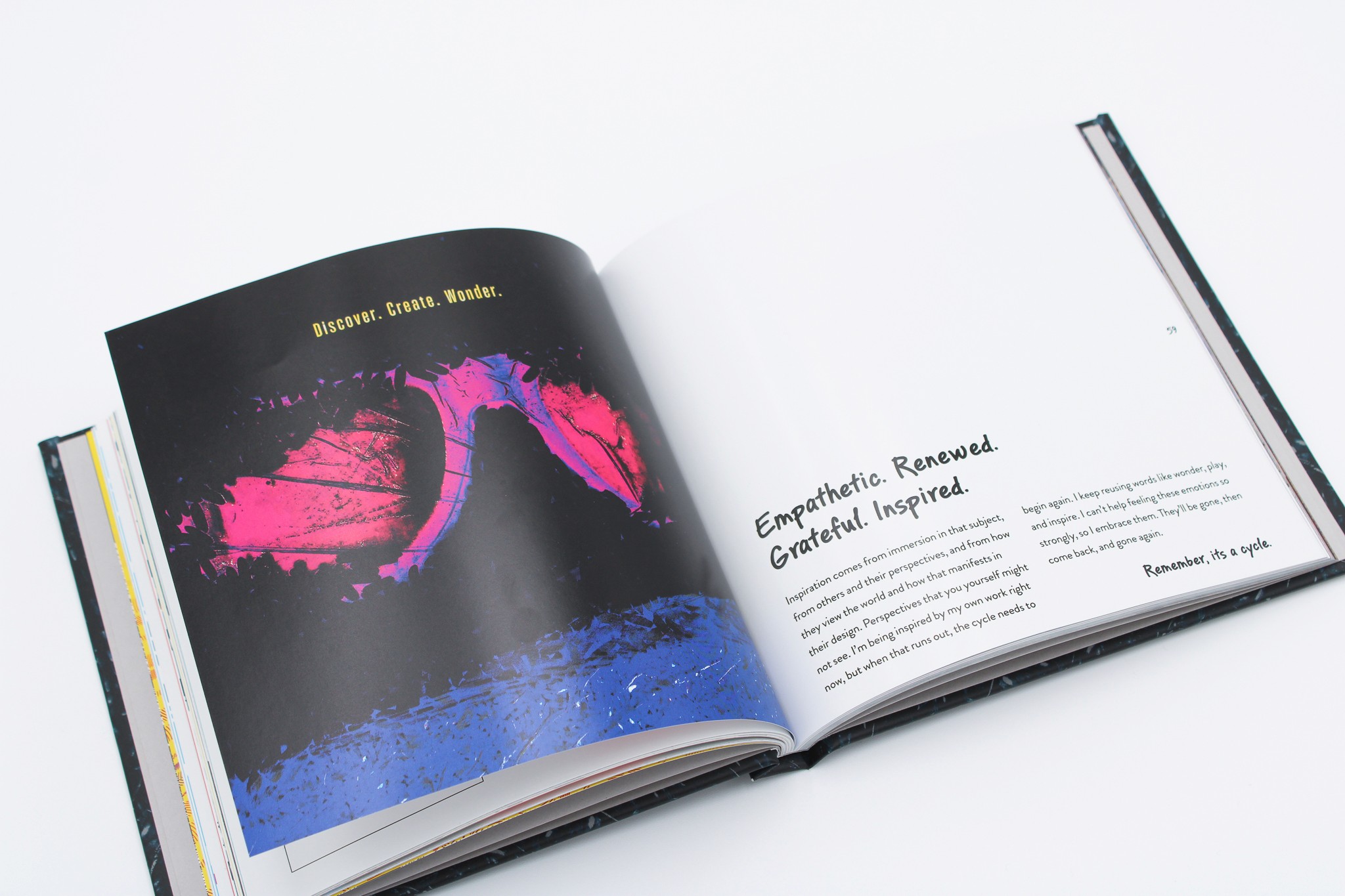 Picture of branded booklet