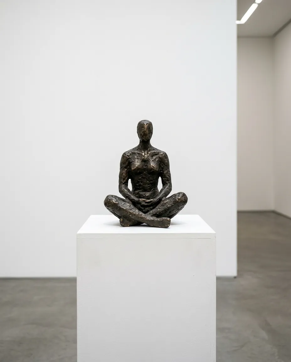 Small Seated Figure, 2025 by Pieter van Rooyen