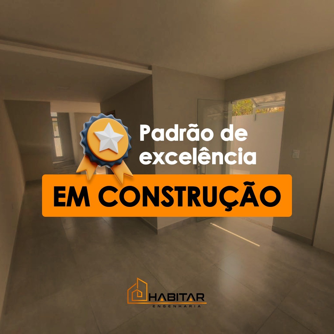 Obra em construção com padrão de excelência pela Habitar Engenharia em Guaçuí, ES. Compromisso com qualidade em cada projeto.