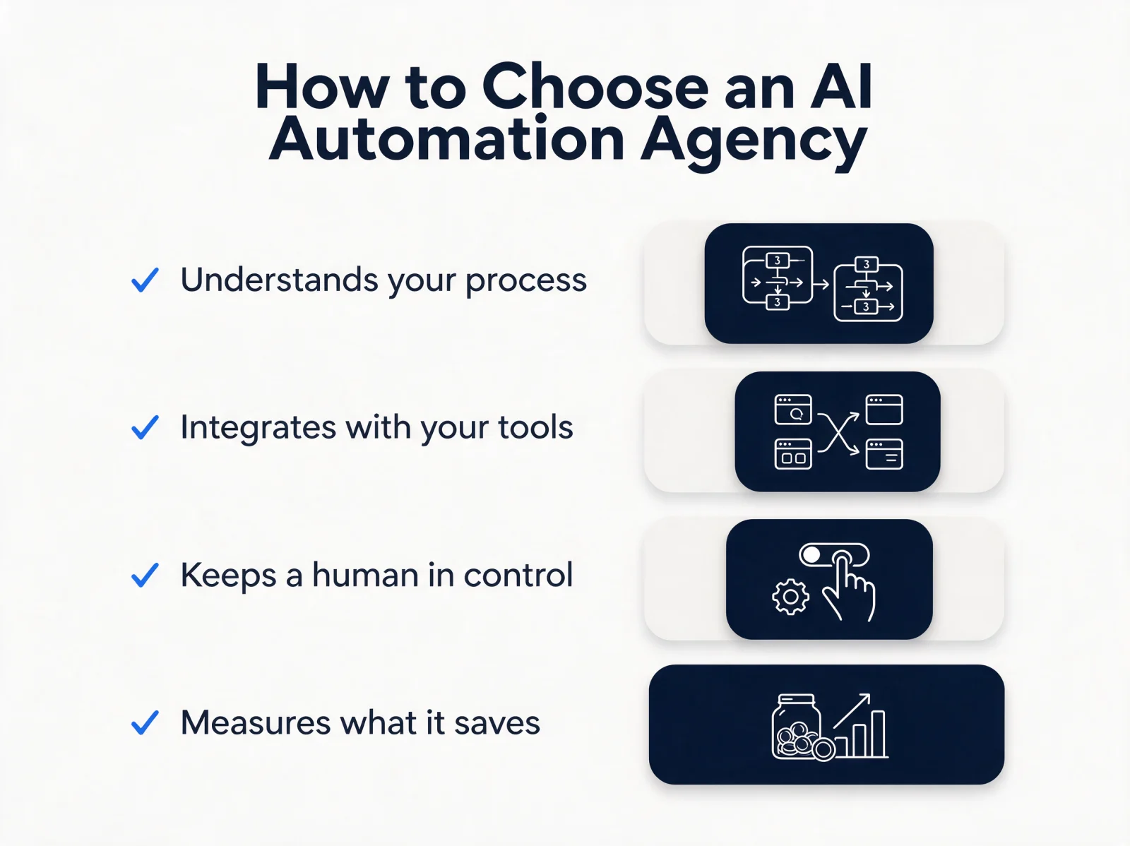 How to choose an AI automation agency