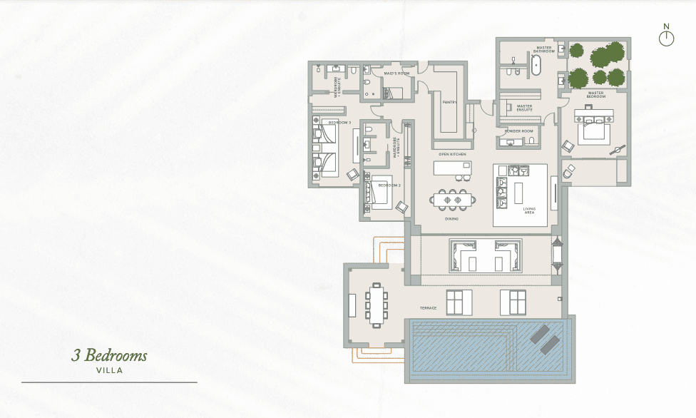 The Ritz-Carlton Residences at Al Wadi Desert 3 Bedroom Villa