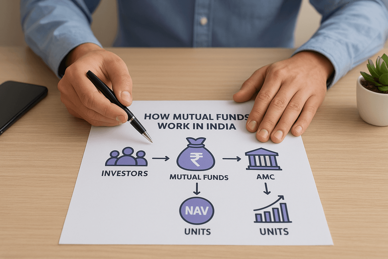 How mutual funds work in India