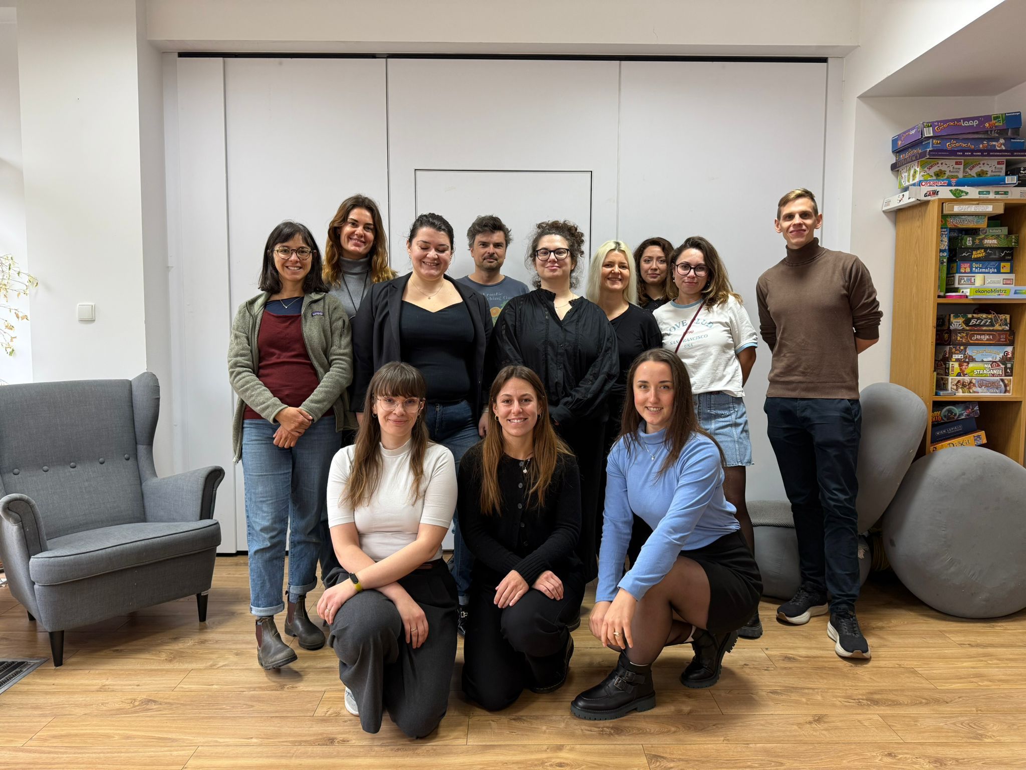 Portrait of Tetiana Seliutina with OPORA Foundation branding, featured in the People of OPORA series.