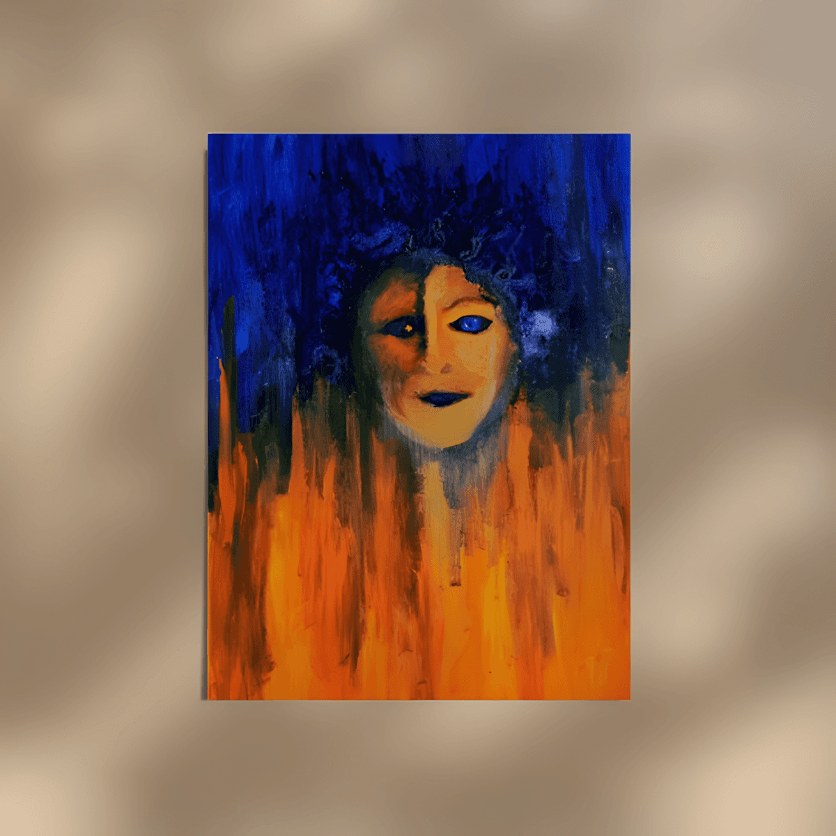 premium art poster and canvas prints, with originals available, from QART , of the artwork " You’re crazy, you need to go! "