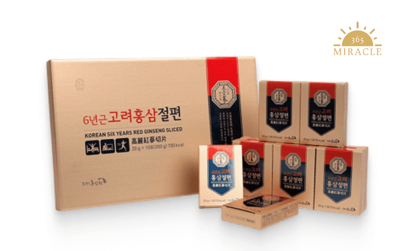 6년근 고려홍삼절편