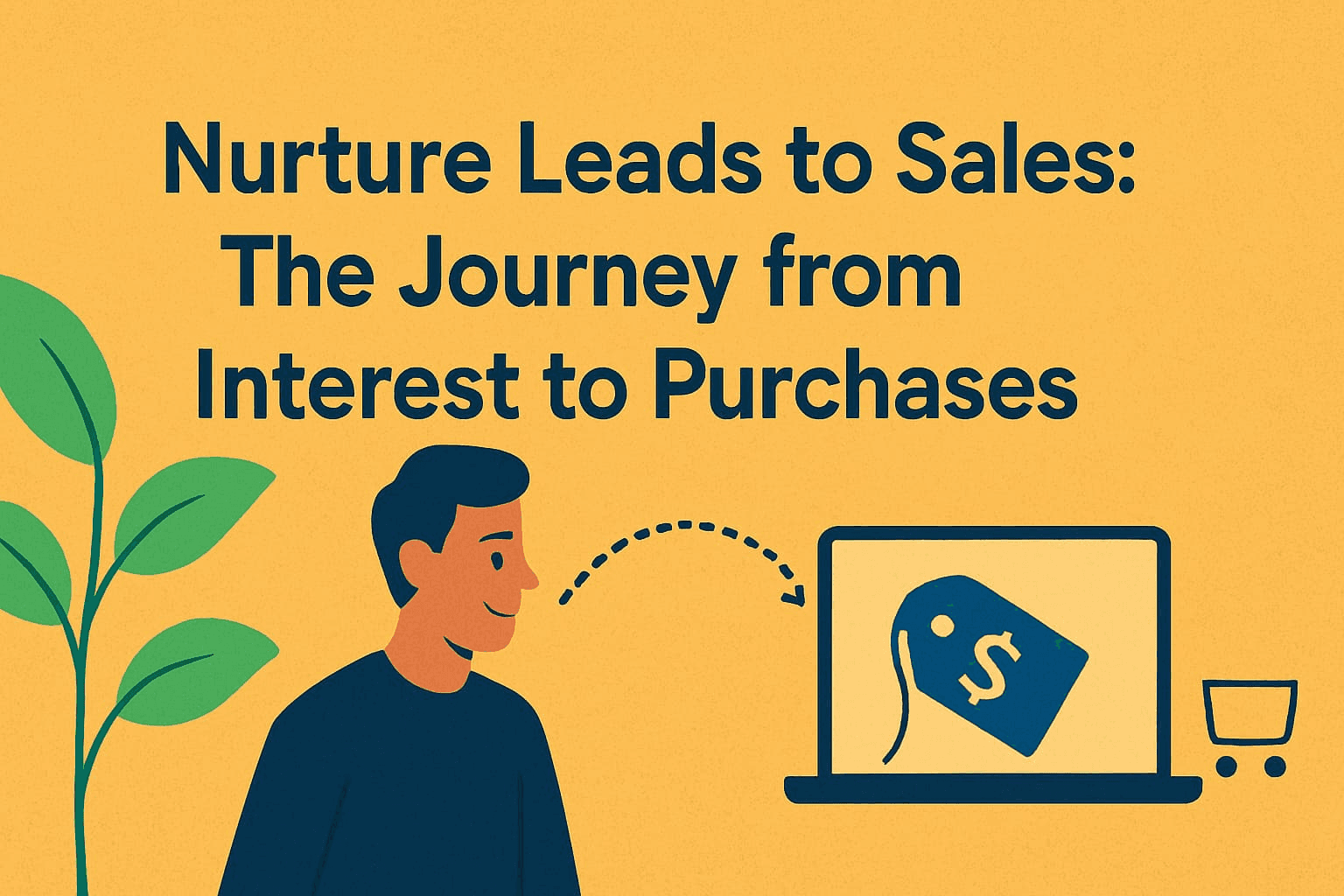“Lead nurturing strategies to boost sales by guiding prospective customers from initial interest to completed purchases”.