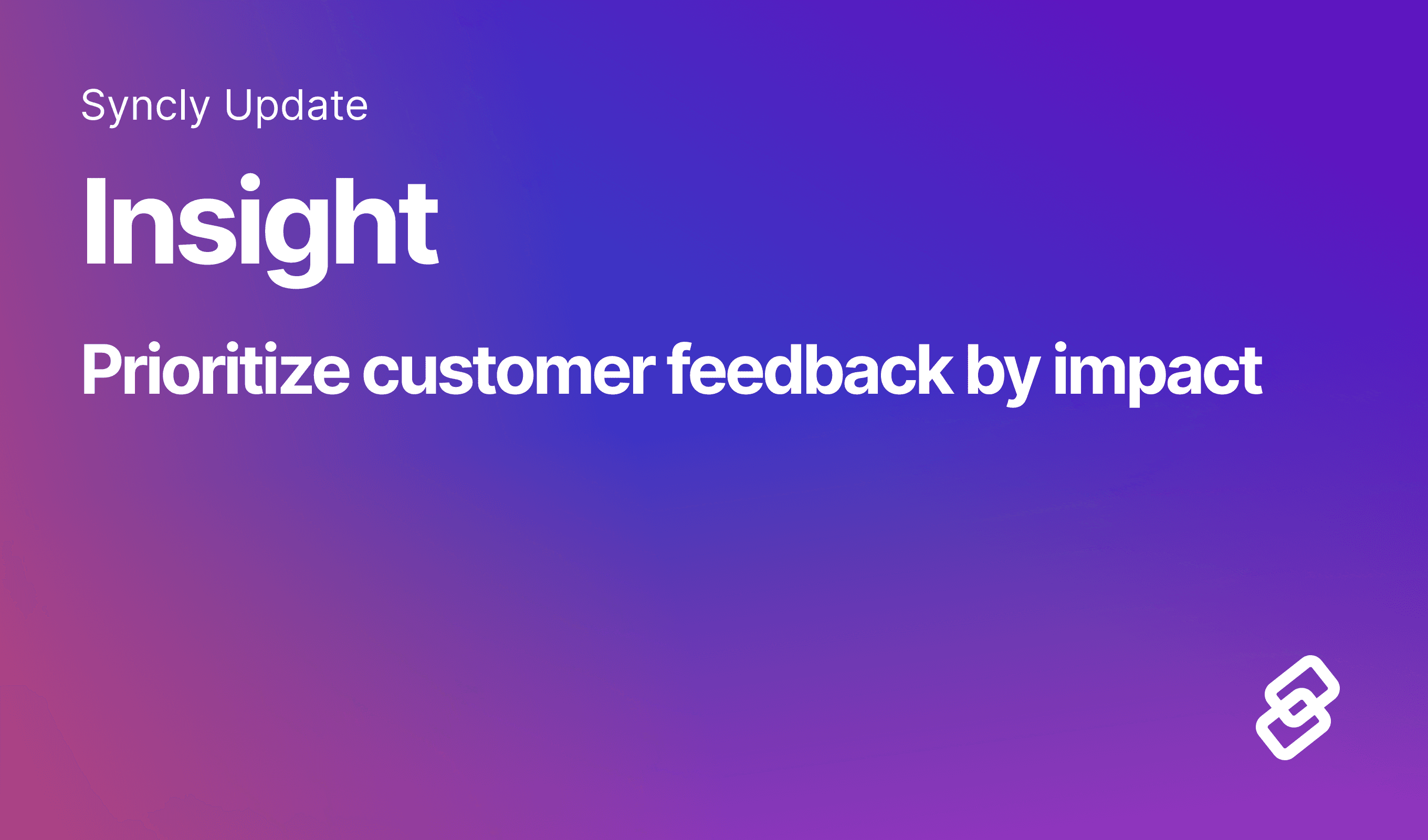 syncly update insight