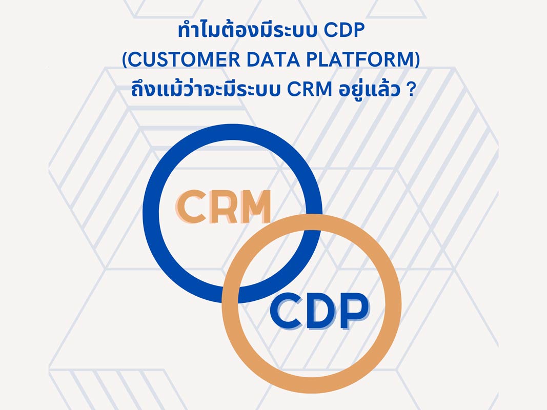 ทำไมต้องมีระบบ-cdp-customer-data-platform-ถึงแม้ว่าจะมีระบบ-crm-อยู่แล้ว