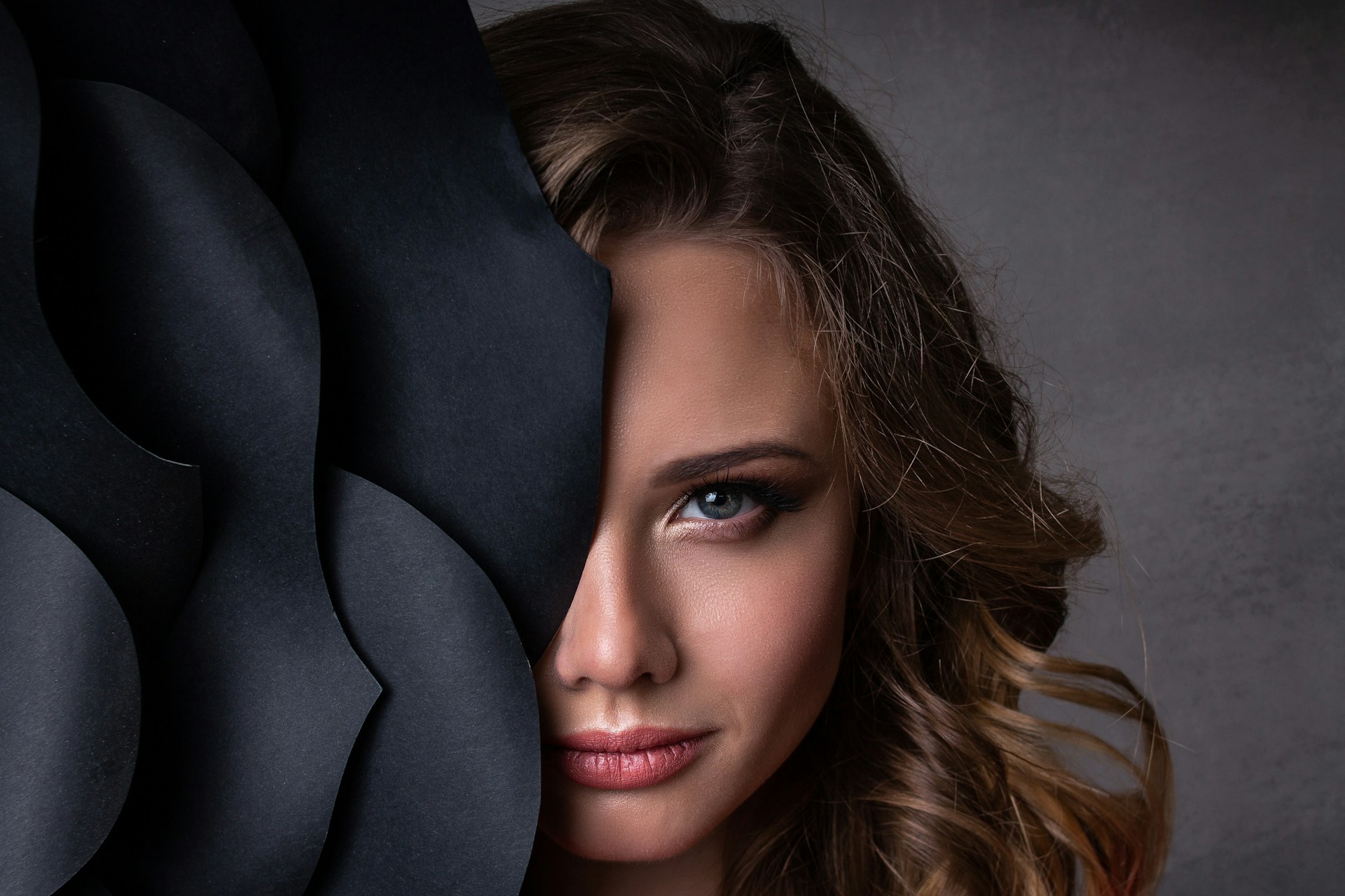 Beautiful woman representing facial acupuncture