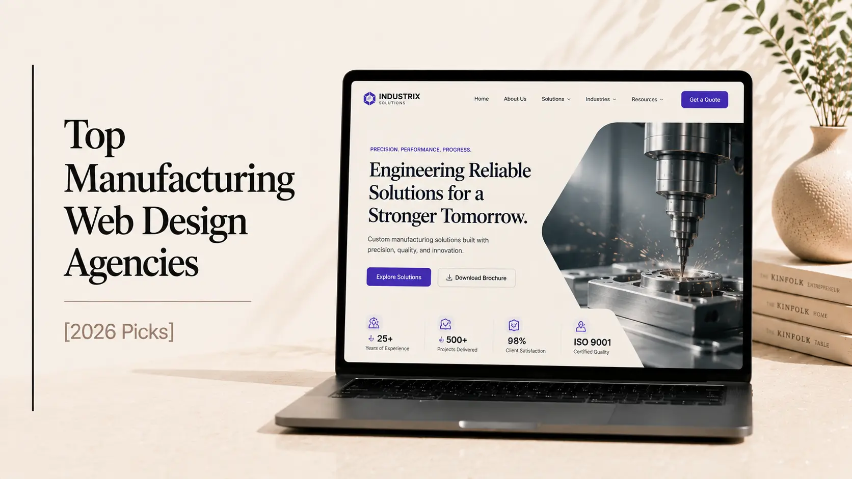 Top Manufacturing Web Design Agencies