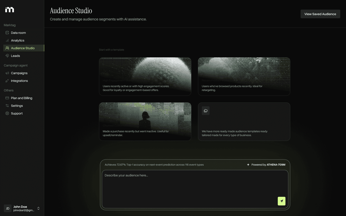 Markopolo platform's MarkTag Audience Studio analyzes customer engagement with AI 