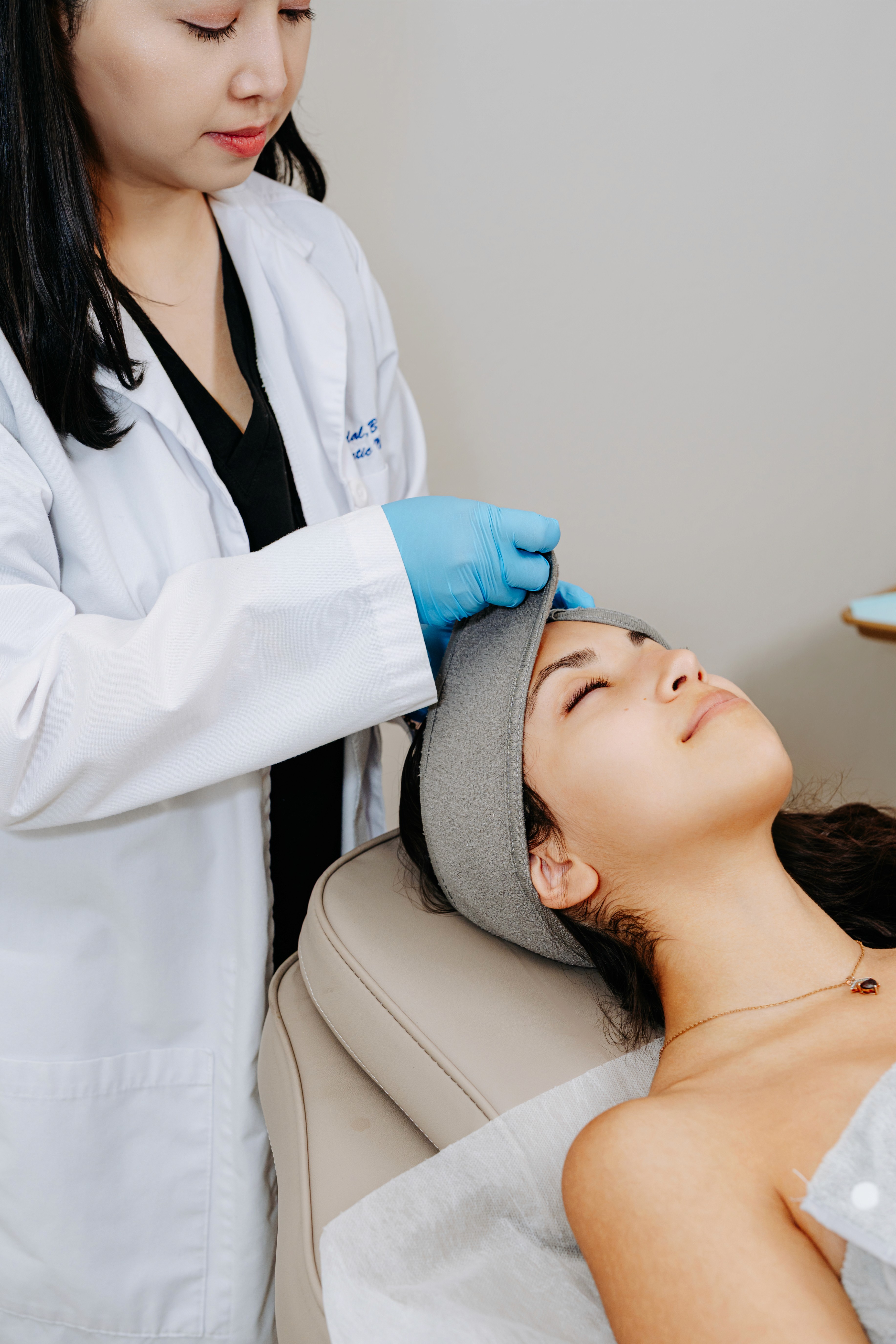 Smooth skin after professional laser face treatment Roseville