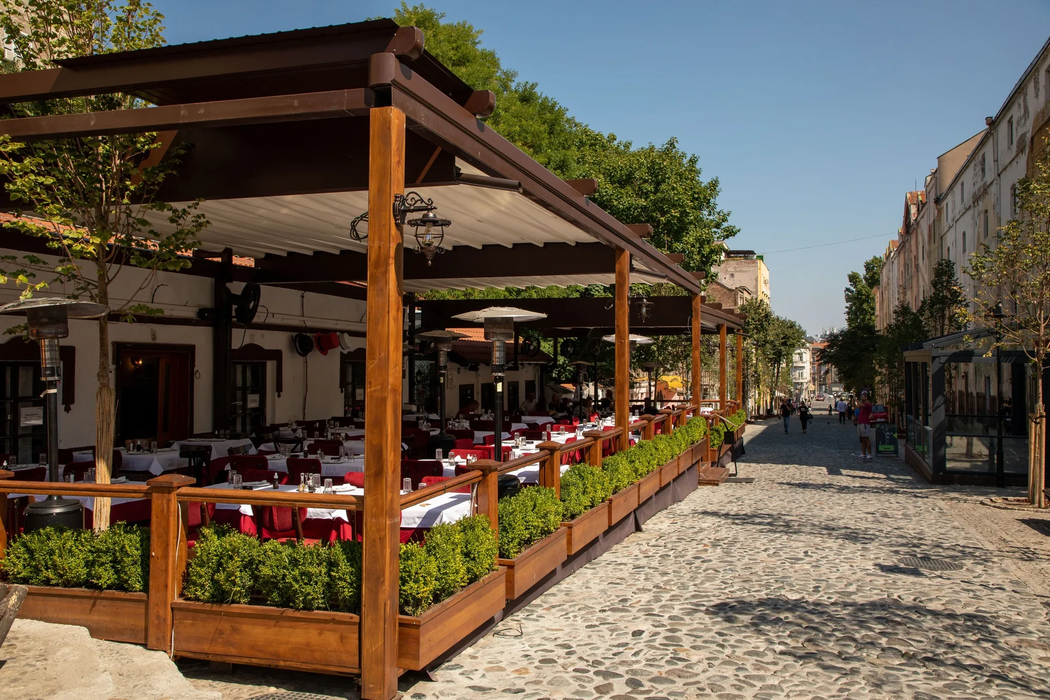 Tri Šešira restaurant in Skadarlija, Belgrade