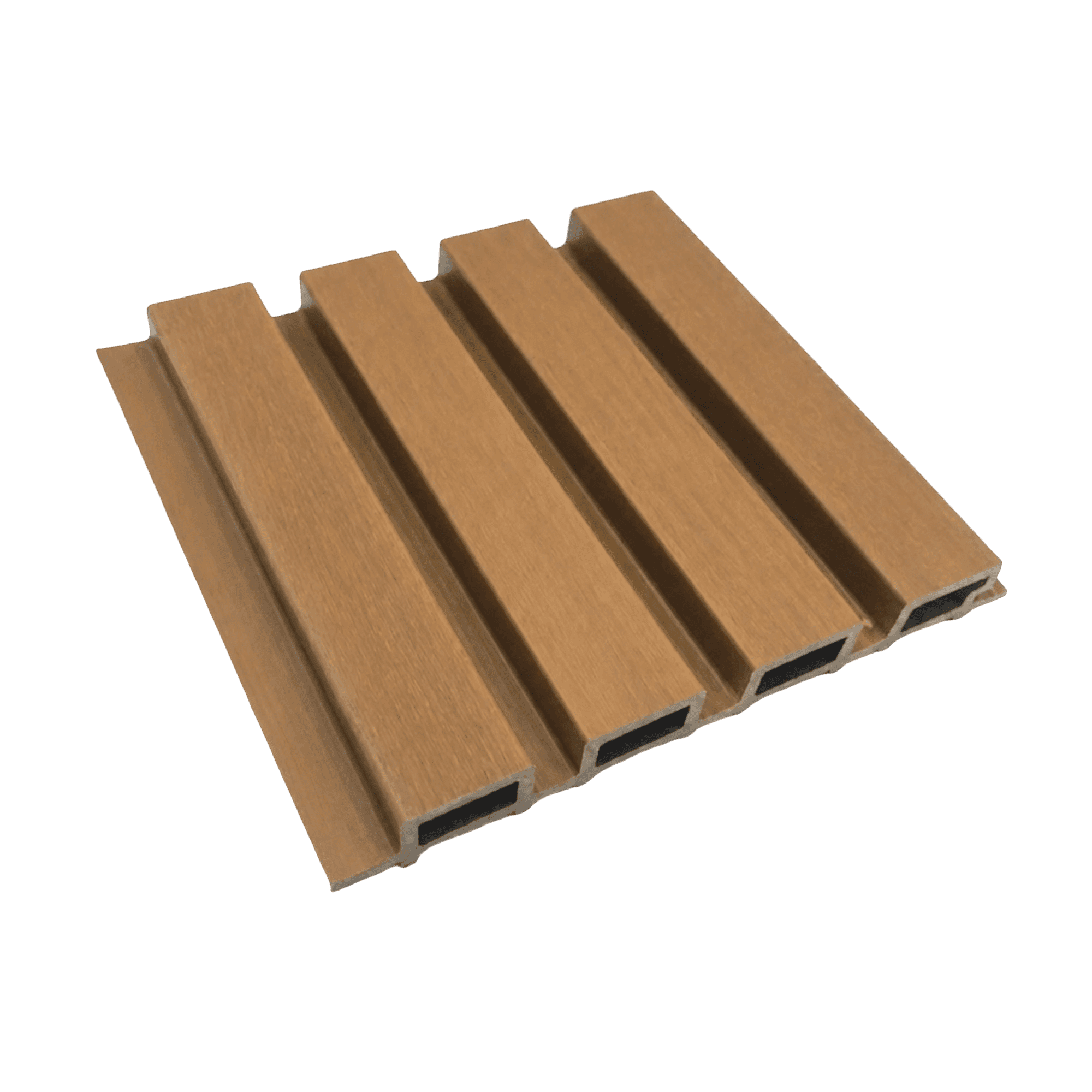 WPC Wall Panel Exterior Teak - SRJ Tu Hogar