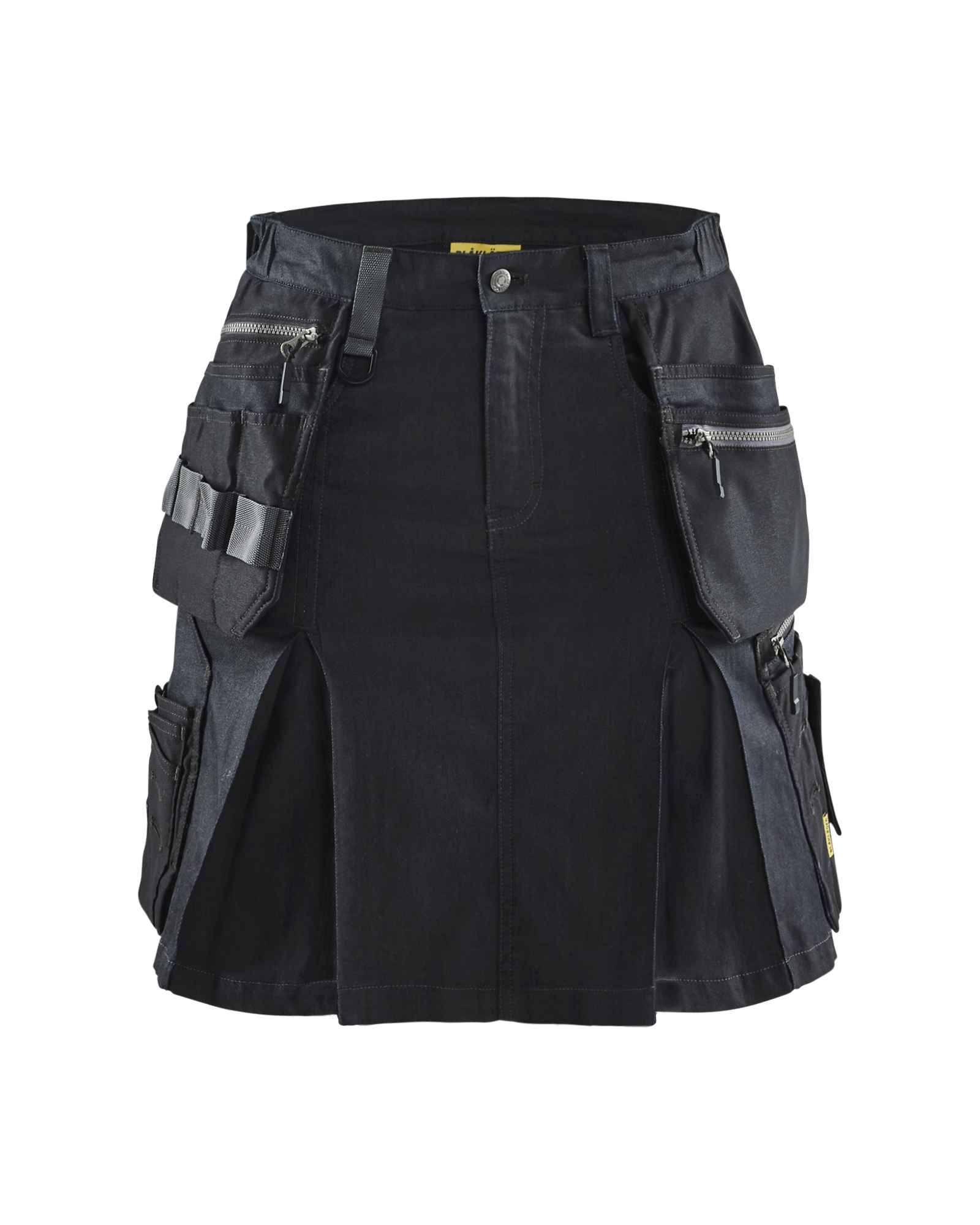 Stretch werkhemd dames — Blåkläder Werkrok met denim stretch
