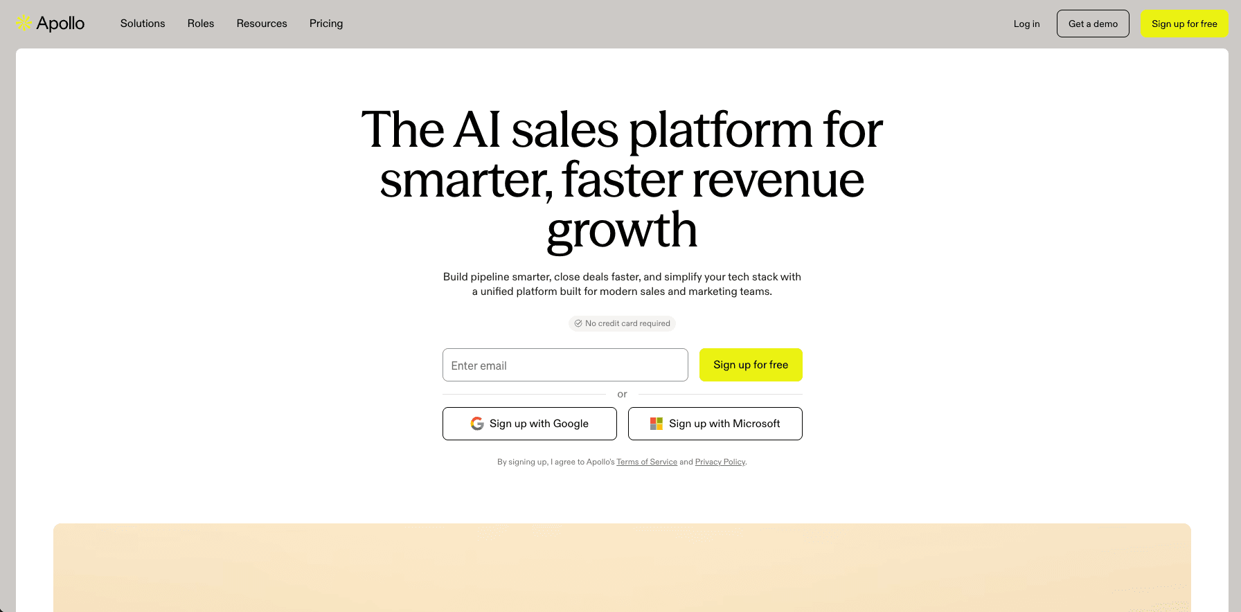 Apollo website