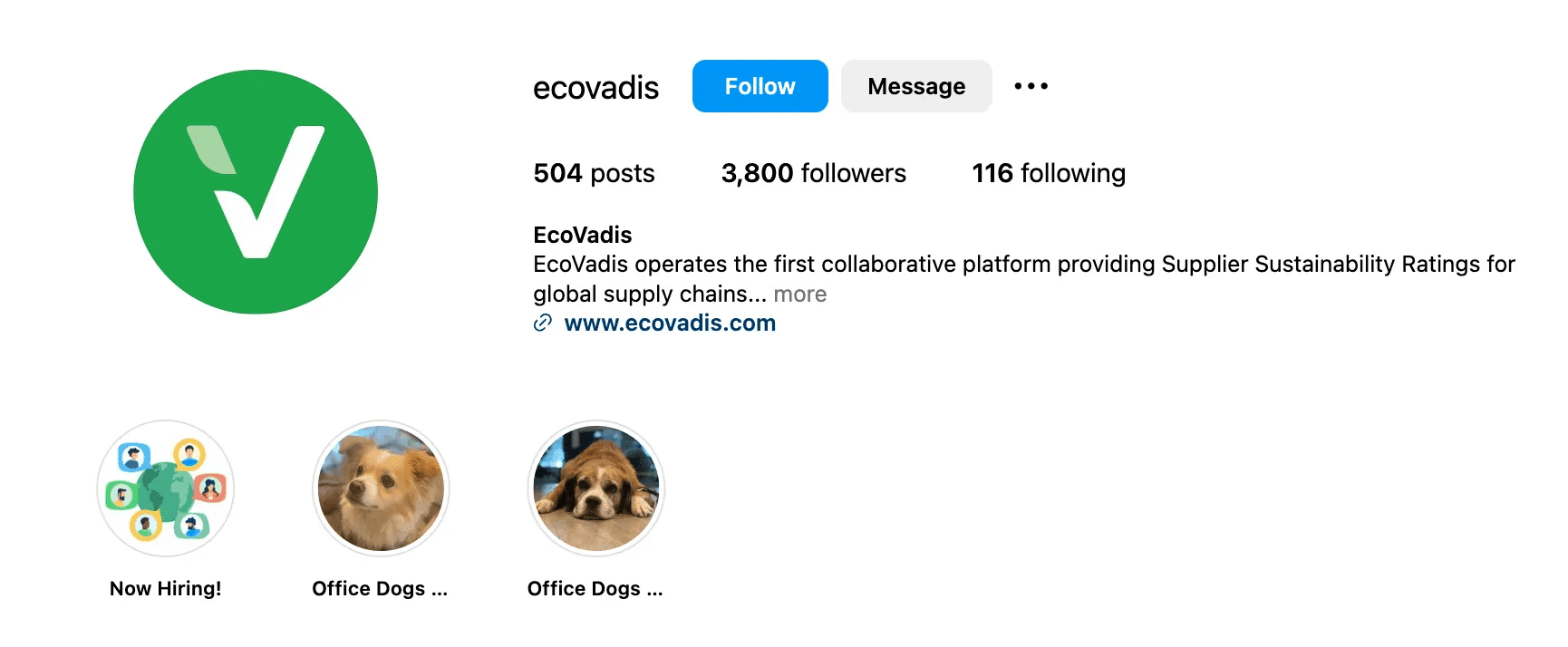 Marketing Spotlight: EcoVadis