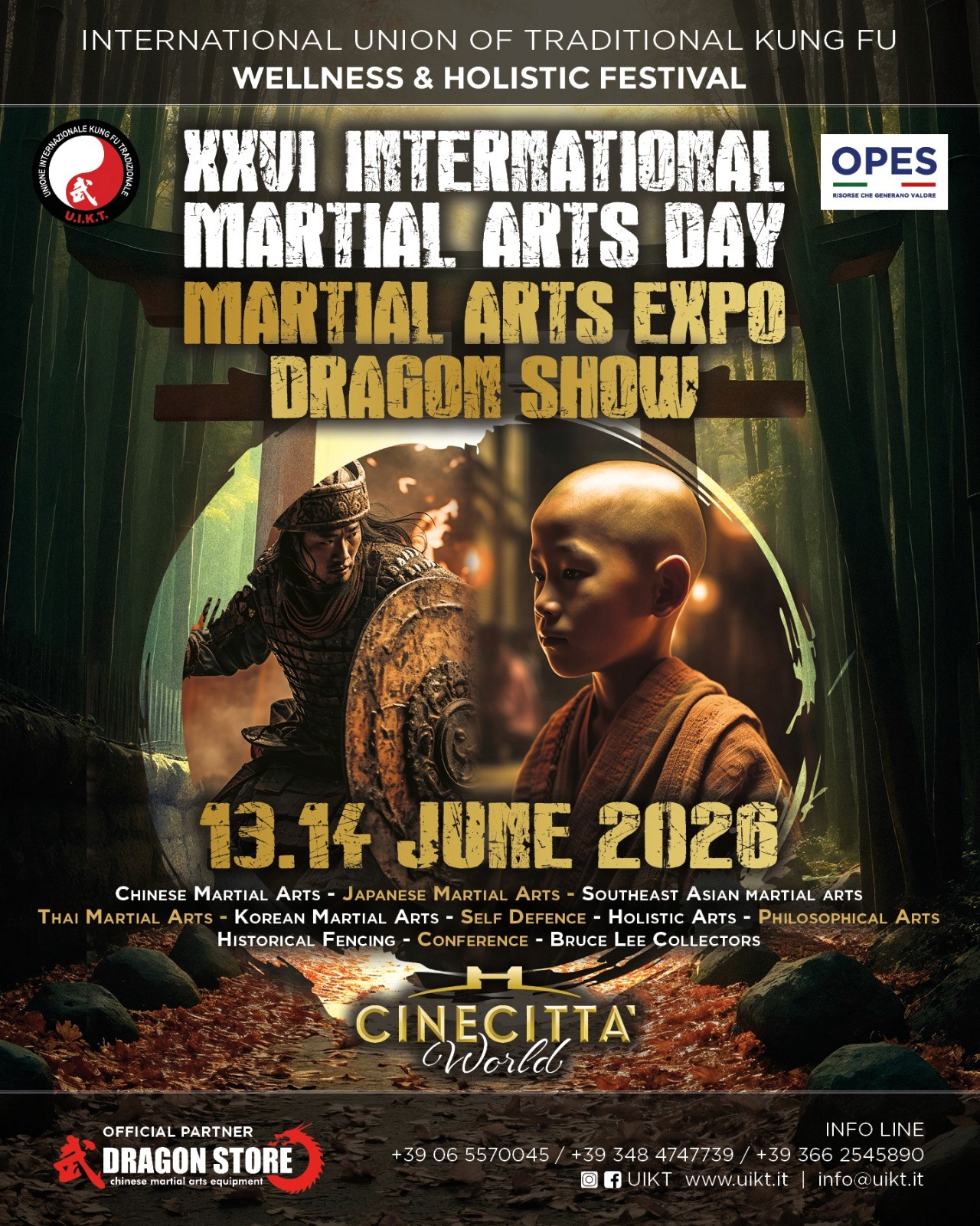 Natural rock arch framing desert landscape at sunset