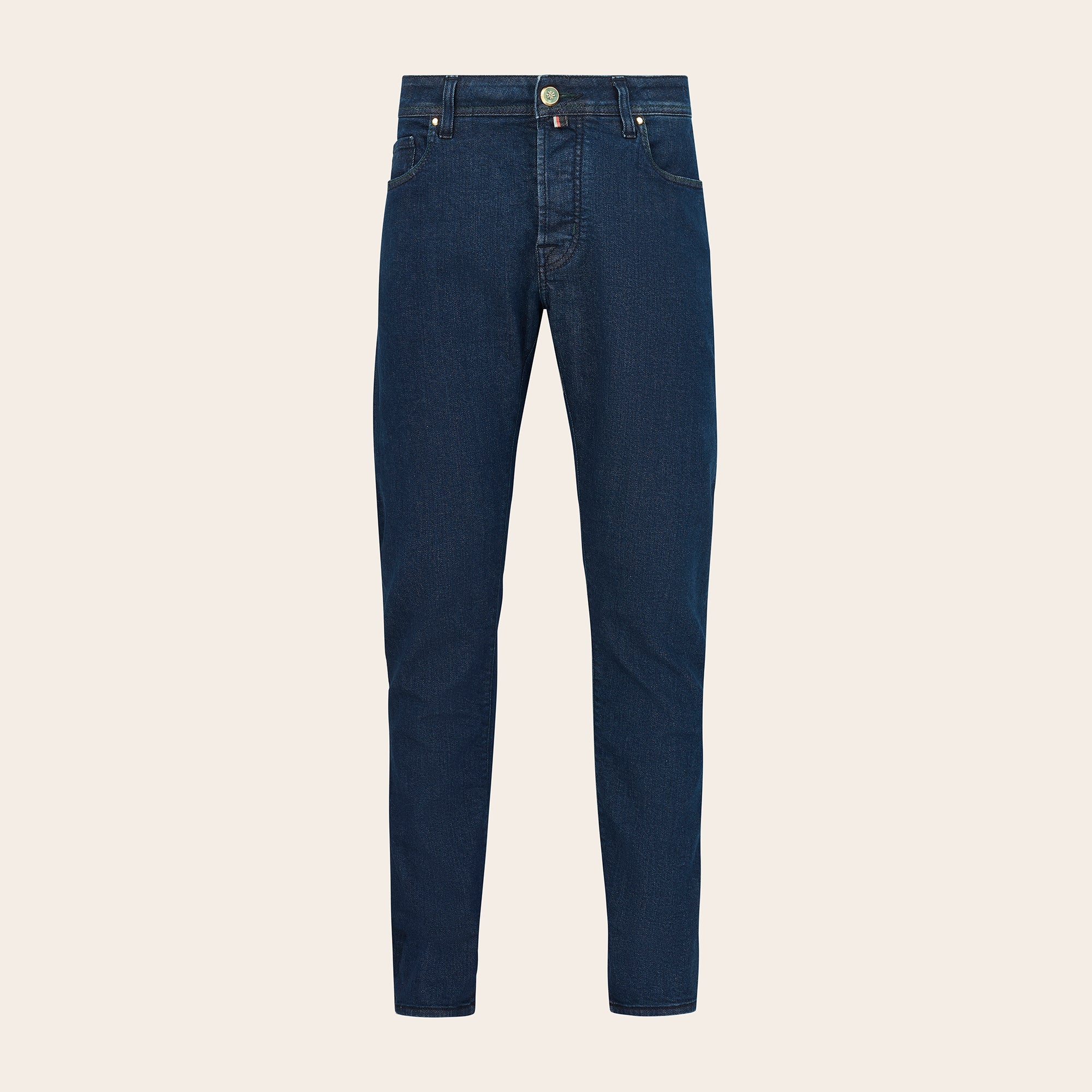Bard Limited Edition Slim Fit Jeans in Dark Blue - Mandelli UK