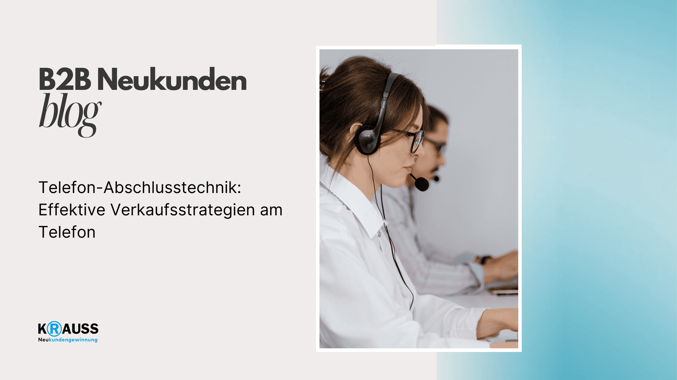 Telefon-Abschlusstechnik: Effektive Verkaufsstrategien am Telefon
