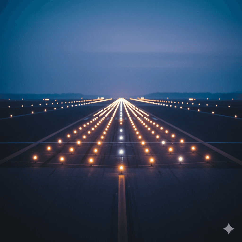 a few clean nodes linked with thin lines