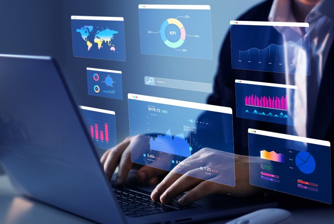 ordinateur interface kpi