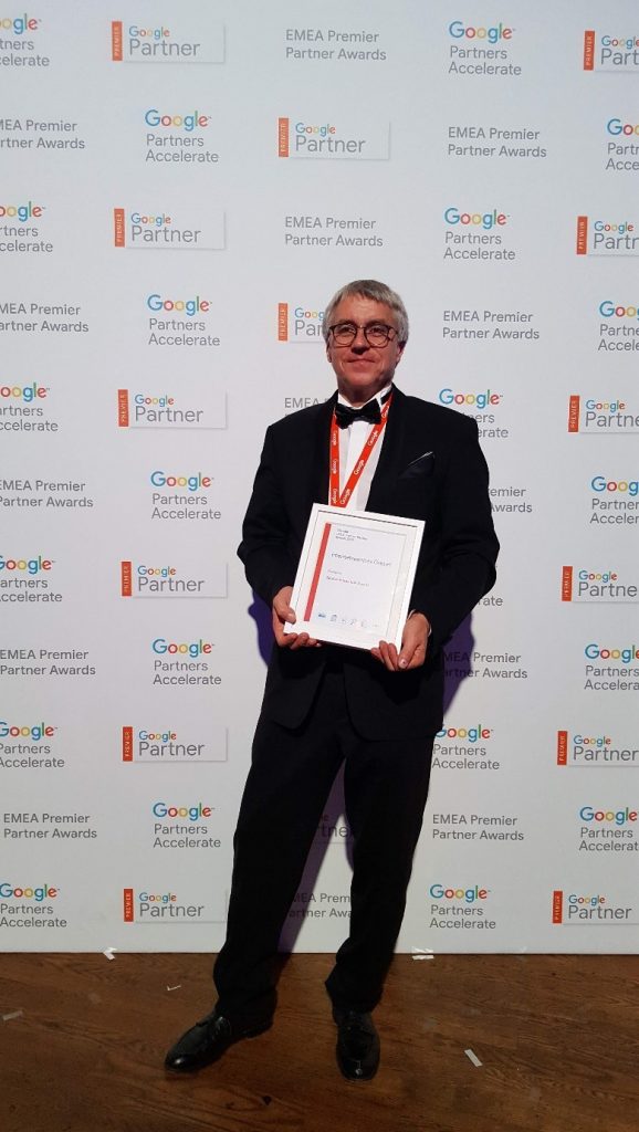 internetwarriors GmbH Geschäftsführer - Google Premium Partner Award 2018