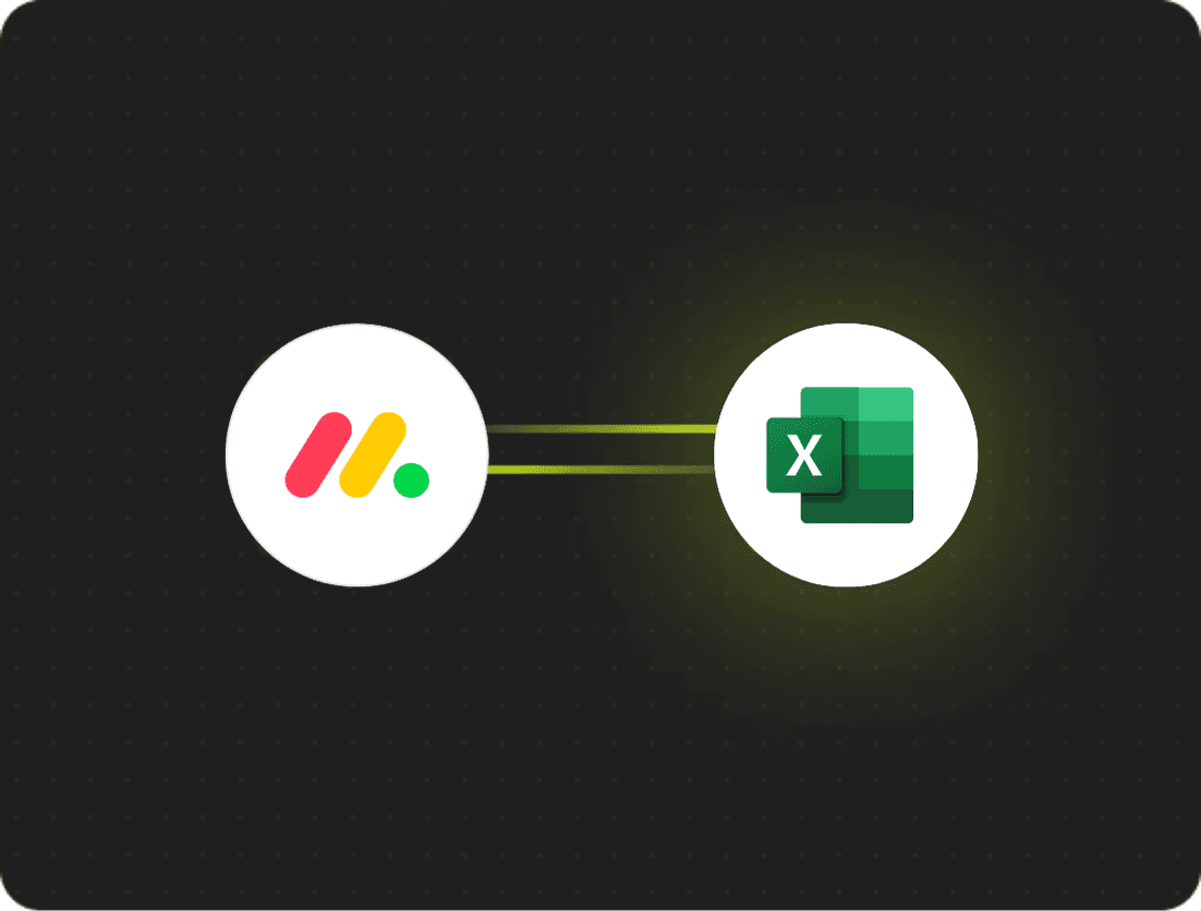 Microsoft Excel and monday.com integration