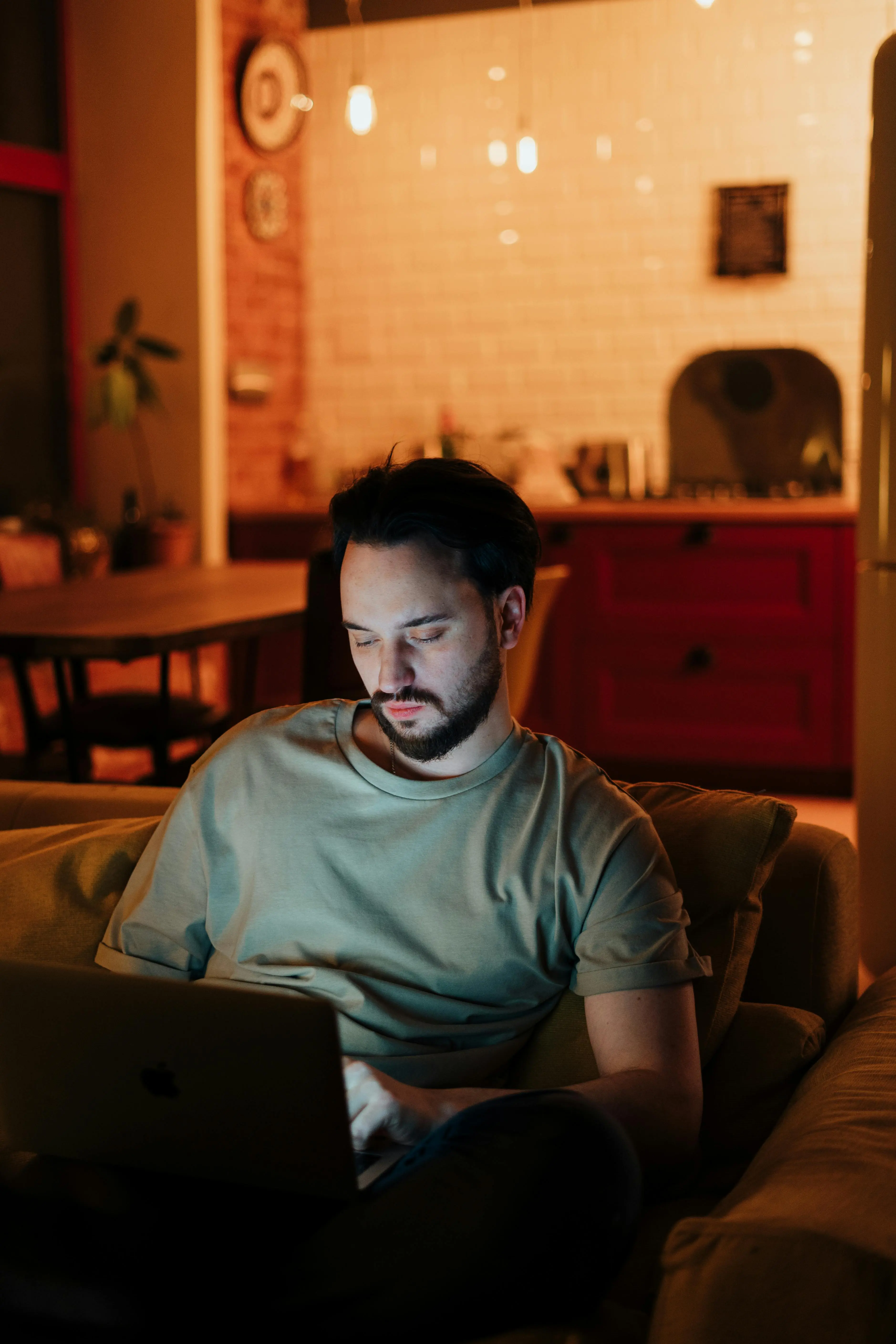 Professional reviewing property data and market insights from a home office