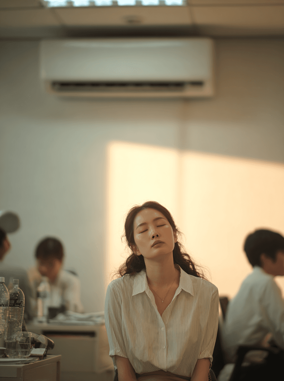 공유오피스 사무실 더위 중앙난방