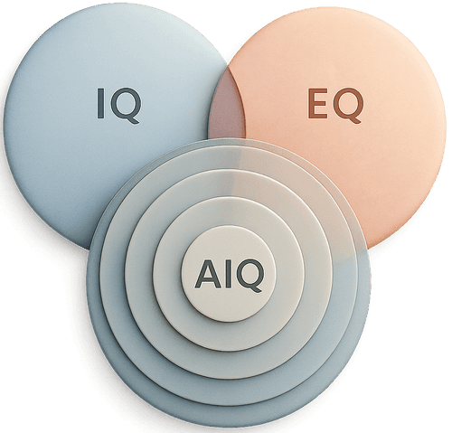 Originale CONEXXUS® AIQ-Grafik mit IQ, EQ und AIQ