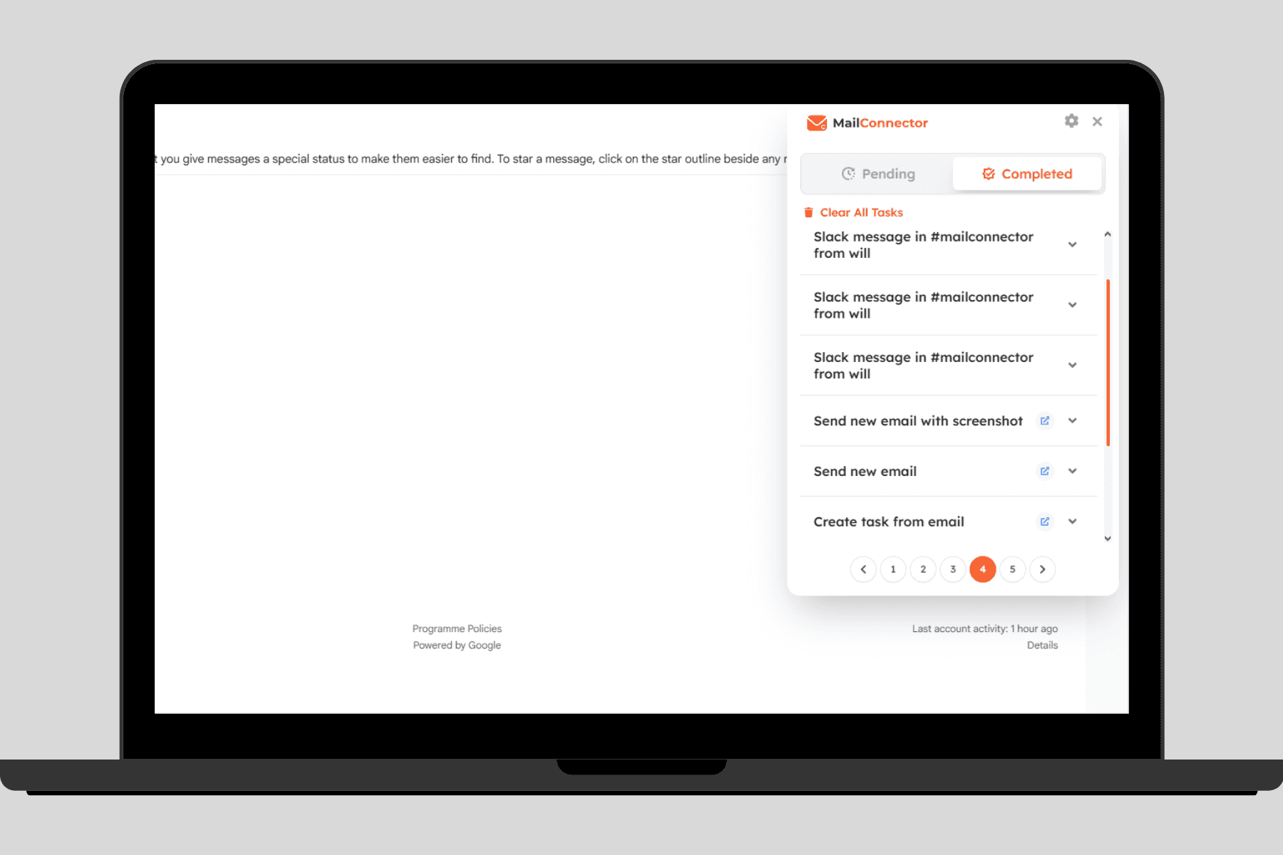 A mockup of Freelio's mobile app
