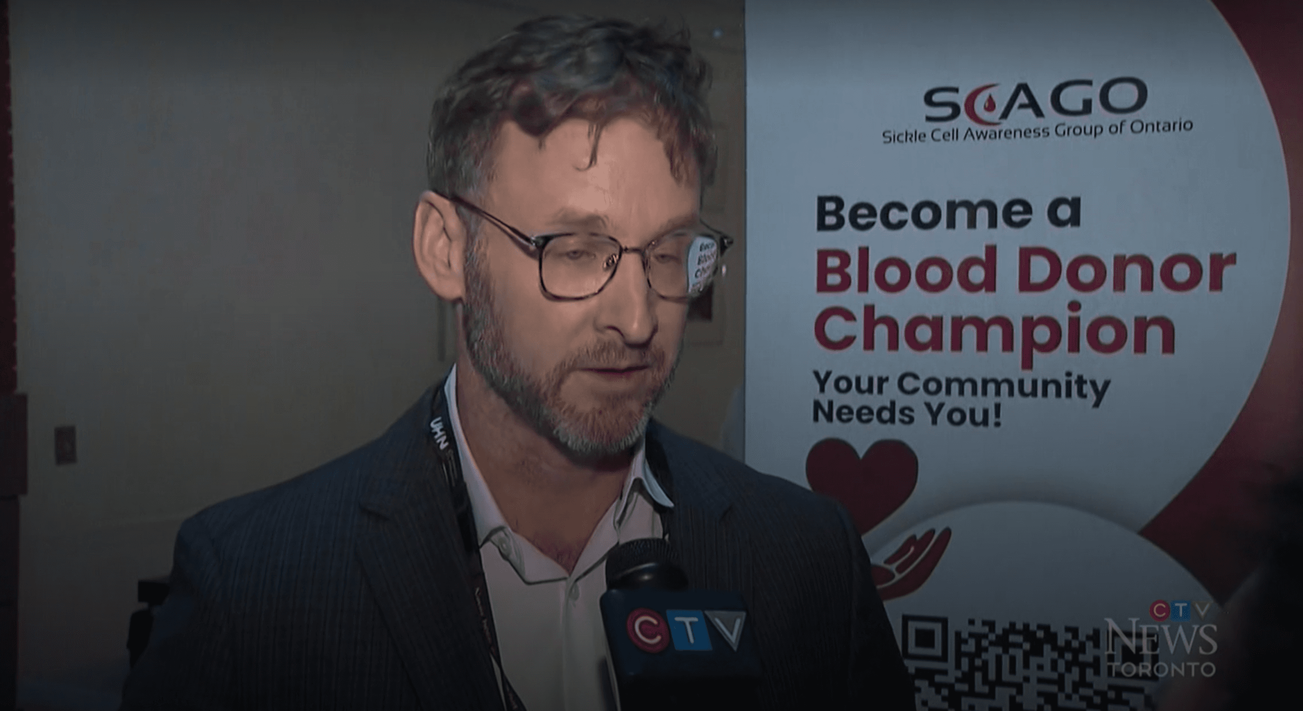 Dr. Jacob Pendergrast CTV interview for Canadian Blood Services Black History Month Drive