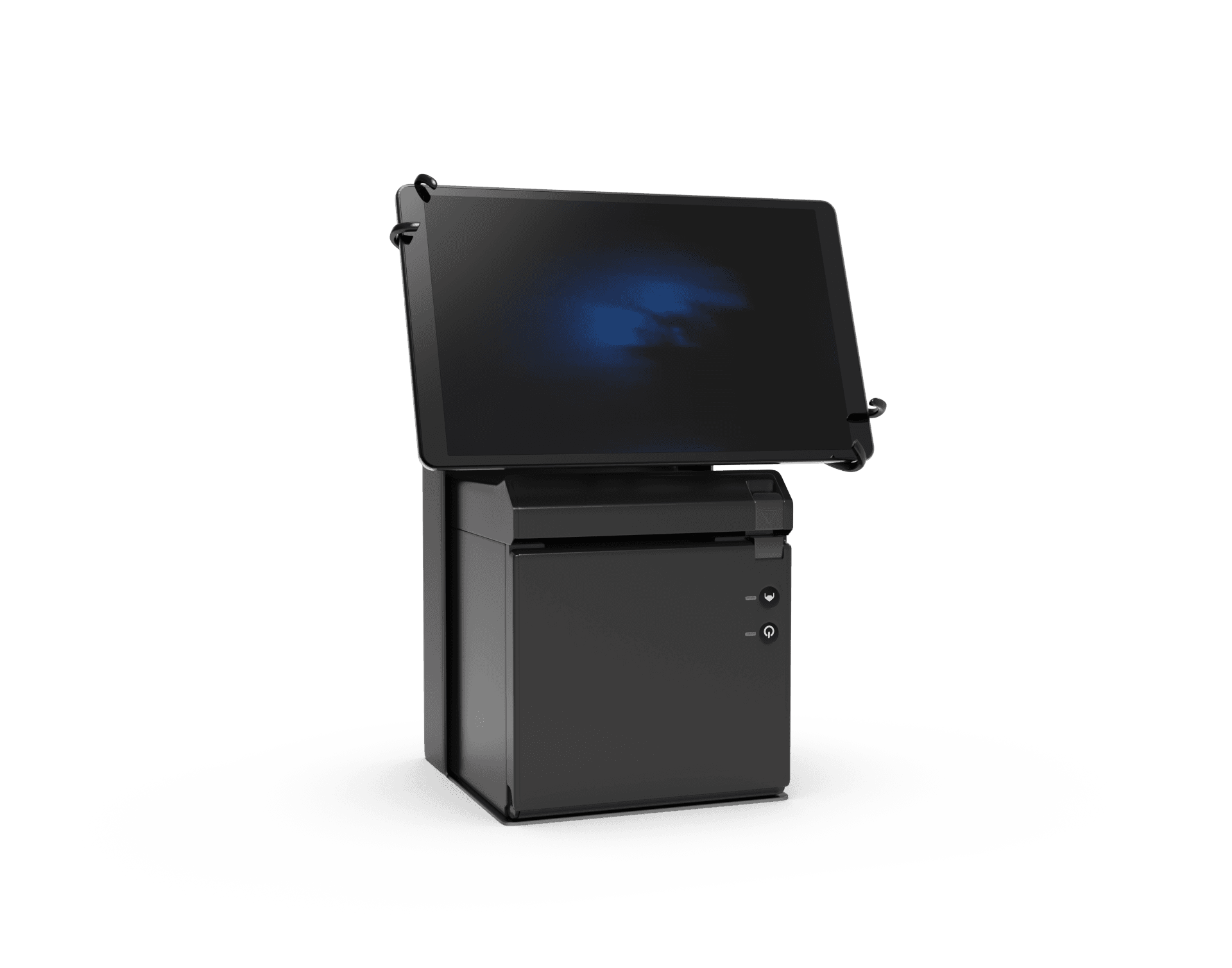 Tabletstand met bonprinter