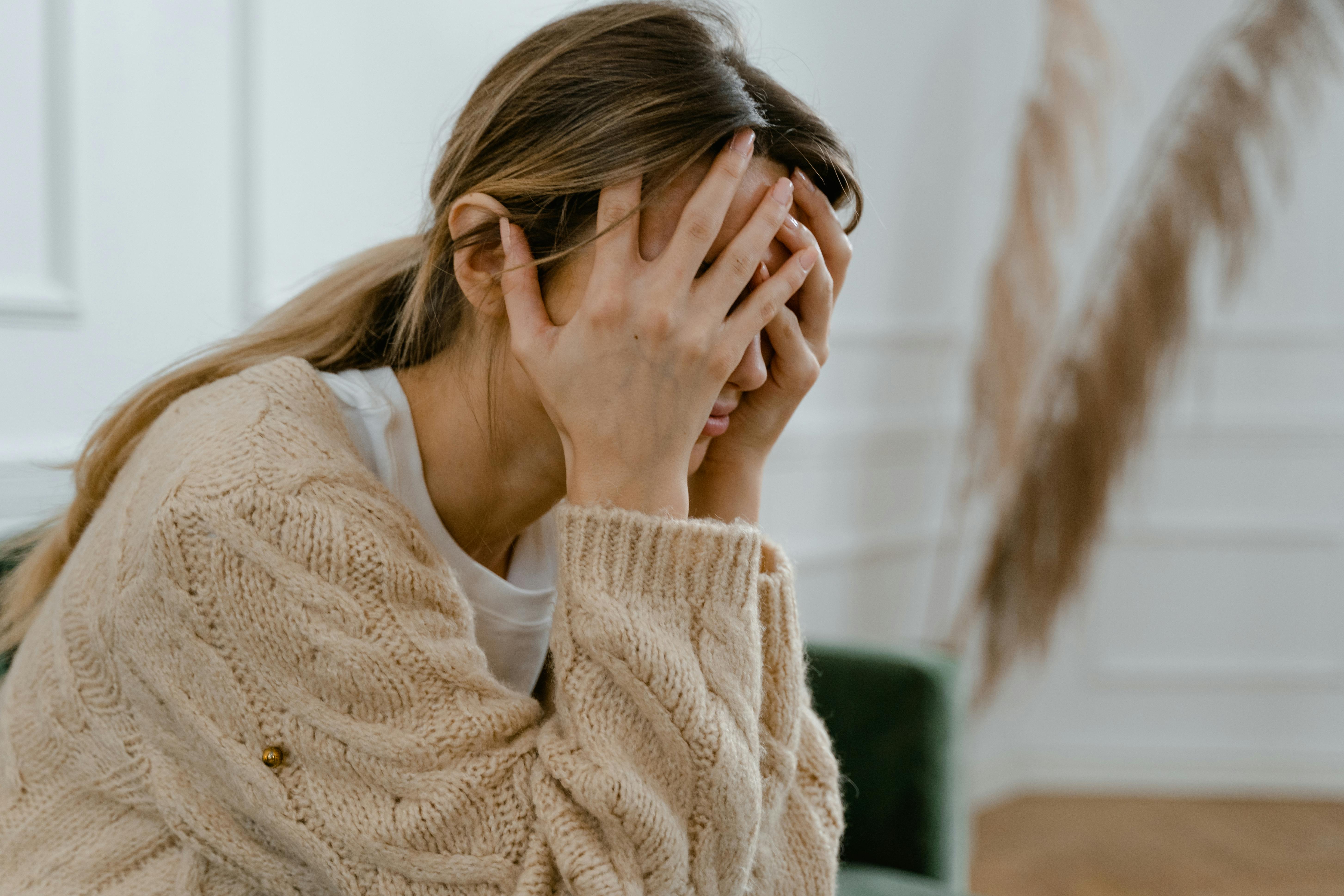 woman feeling tired