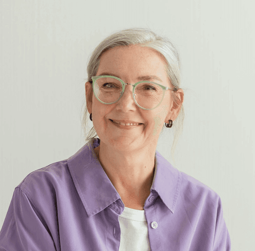 eine ältere Dame im Portrait
