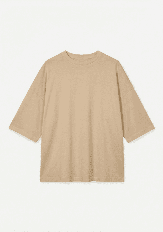 Essential Sand Oversized T-Shirt