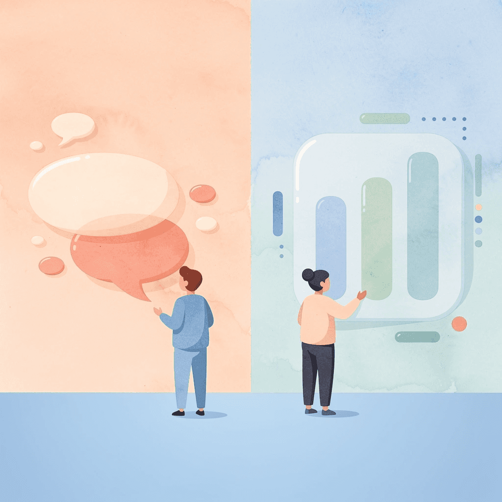 Split scene showing contrasting trading flexibility approaches