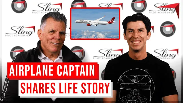 "Captain Chris Shares Insider Aviation Advice, His Career Path, And More!" Youtube Thumnail