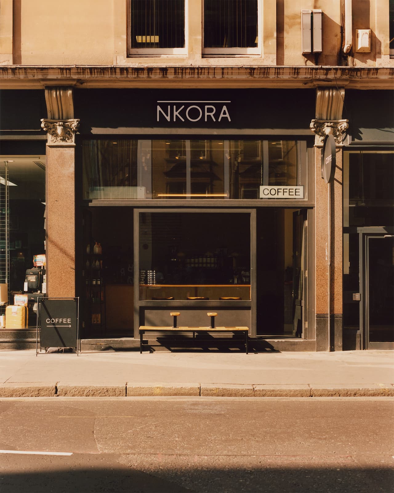 NKORA London Wall Shopfront