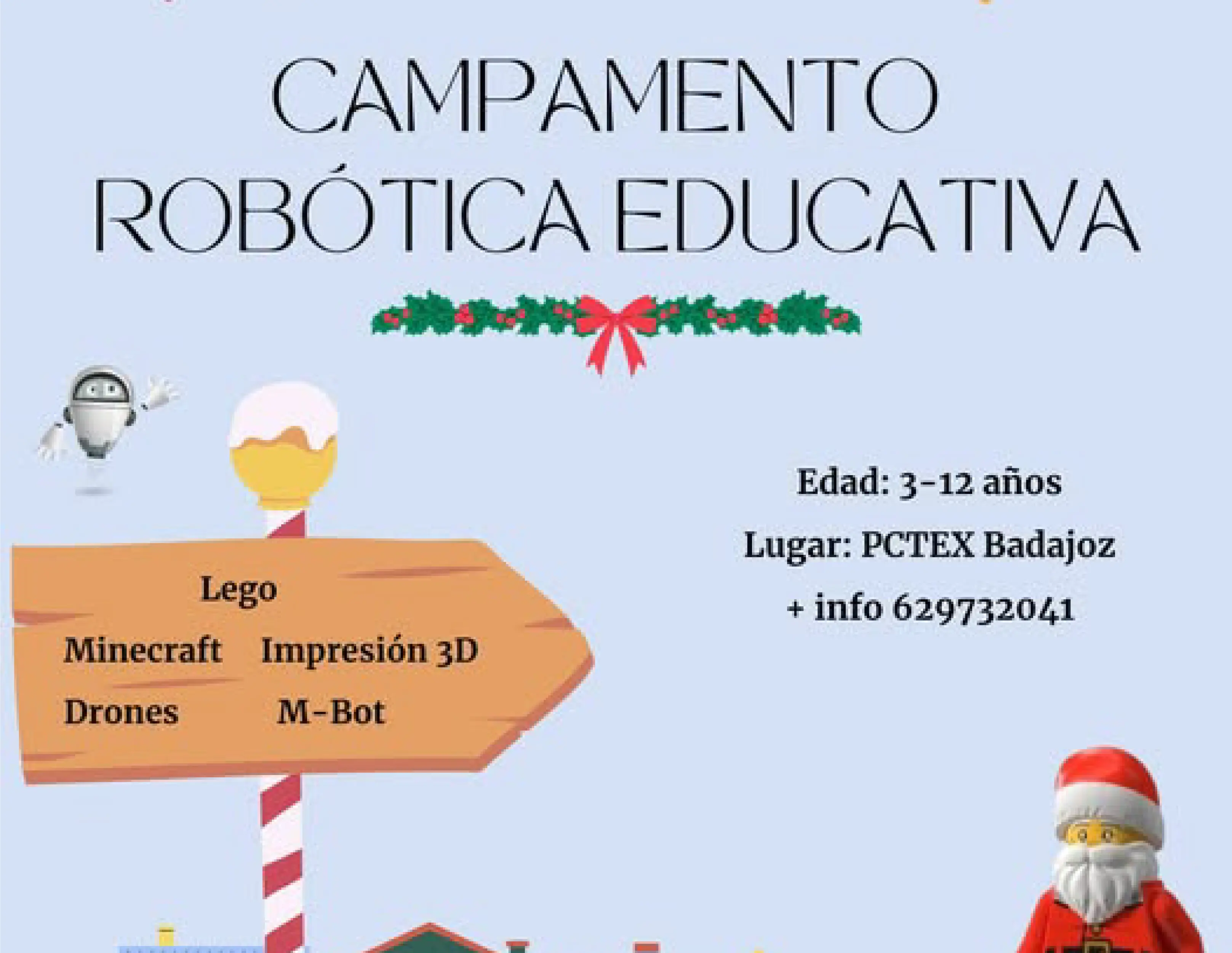 campamento navidad 2024 robotilandia