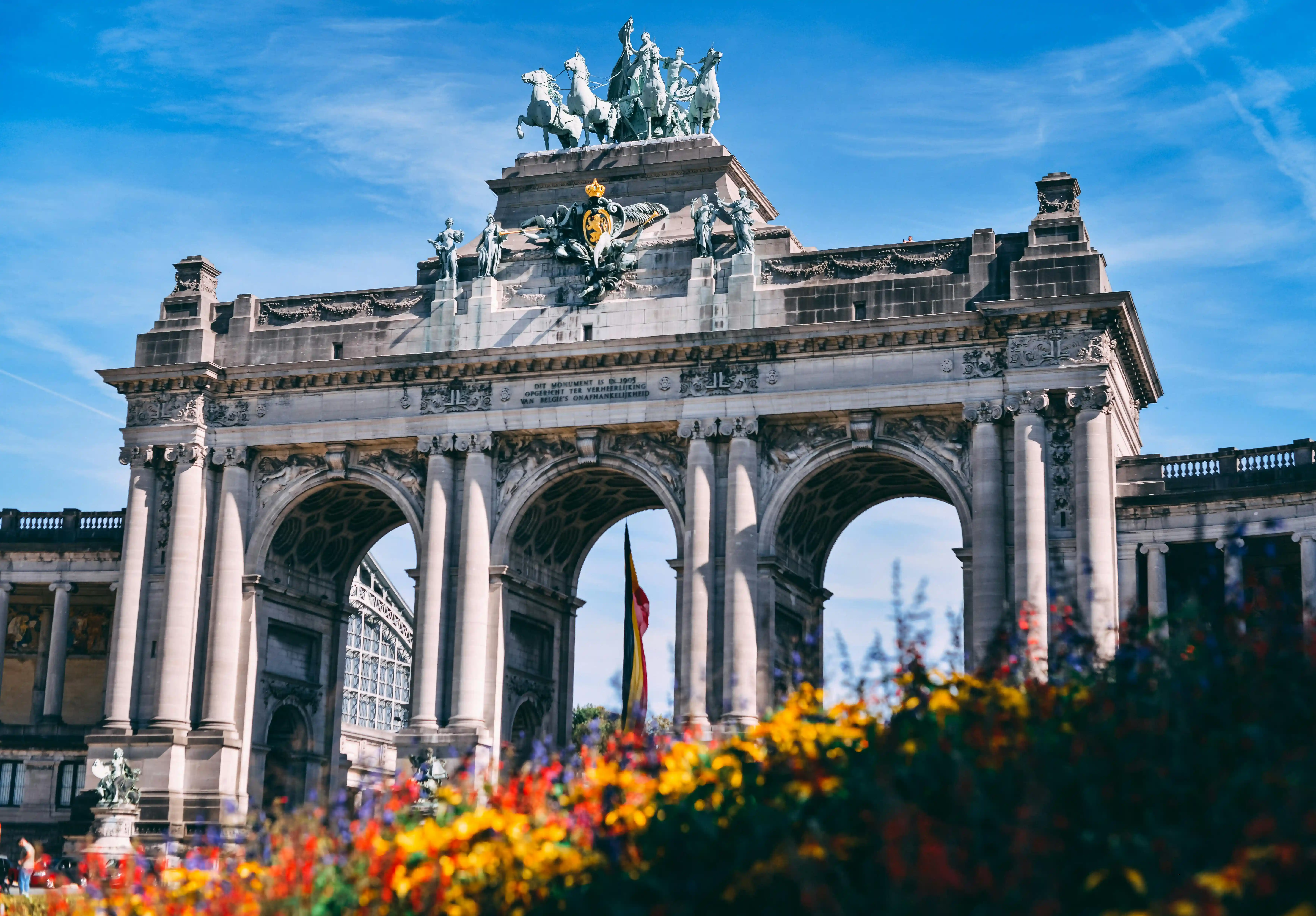 parc du Cinquantenaire Bruxelles Belgique