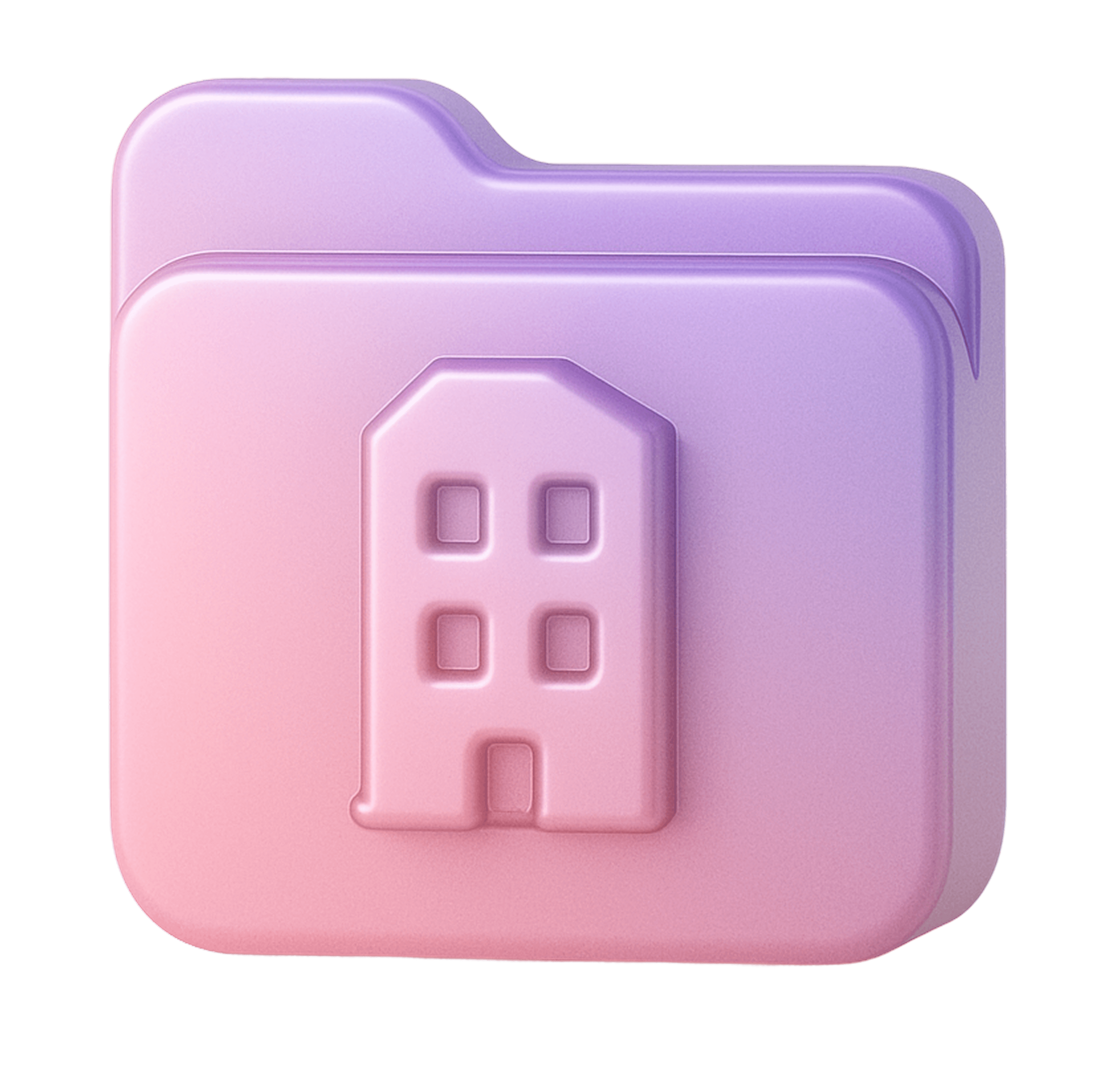 A 3D image with simple deals brand color to represent Short term rental loans 