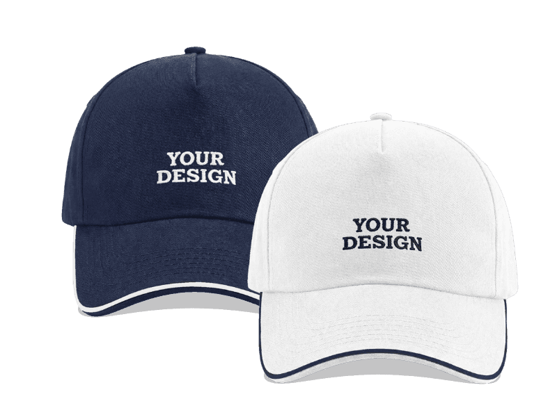 Twill Structured 5-Panel Cap