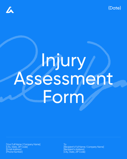 Injury Assessment Form